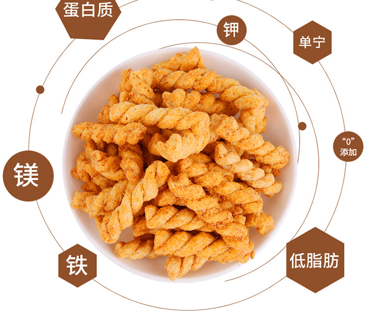 休闲食品：橡籽小麻花