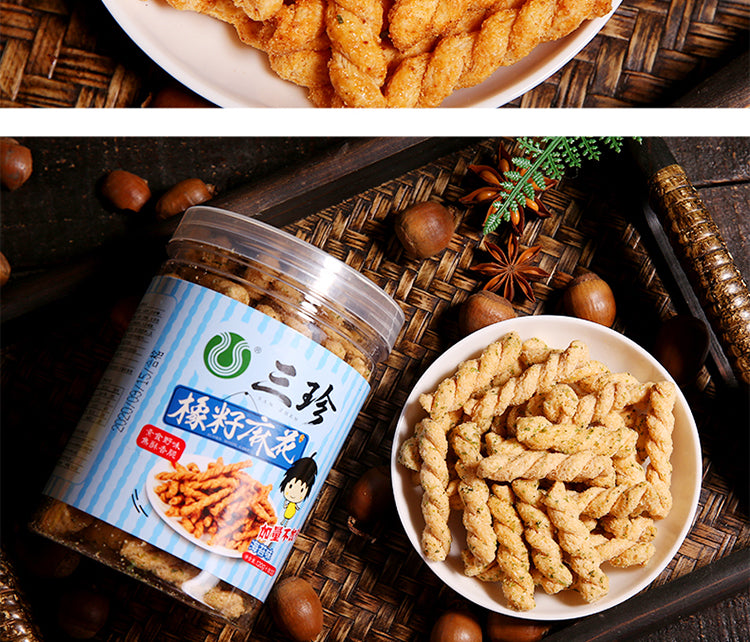 休闲食品：橡籽小麻花