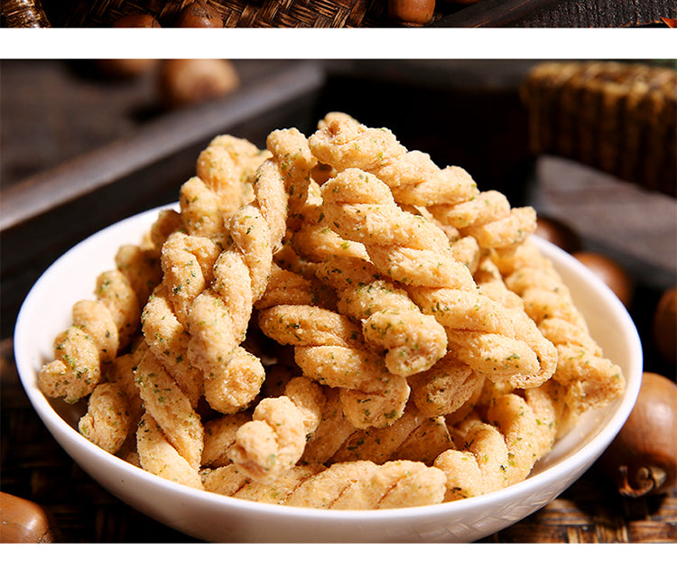 休闲食品：橡籽小麻花