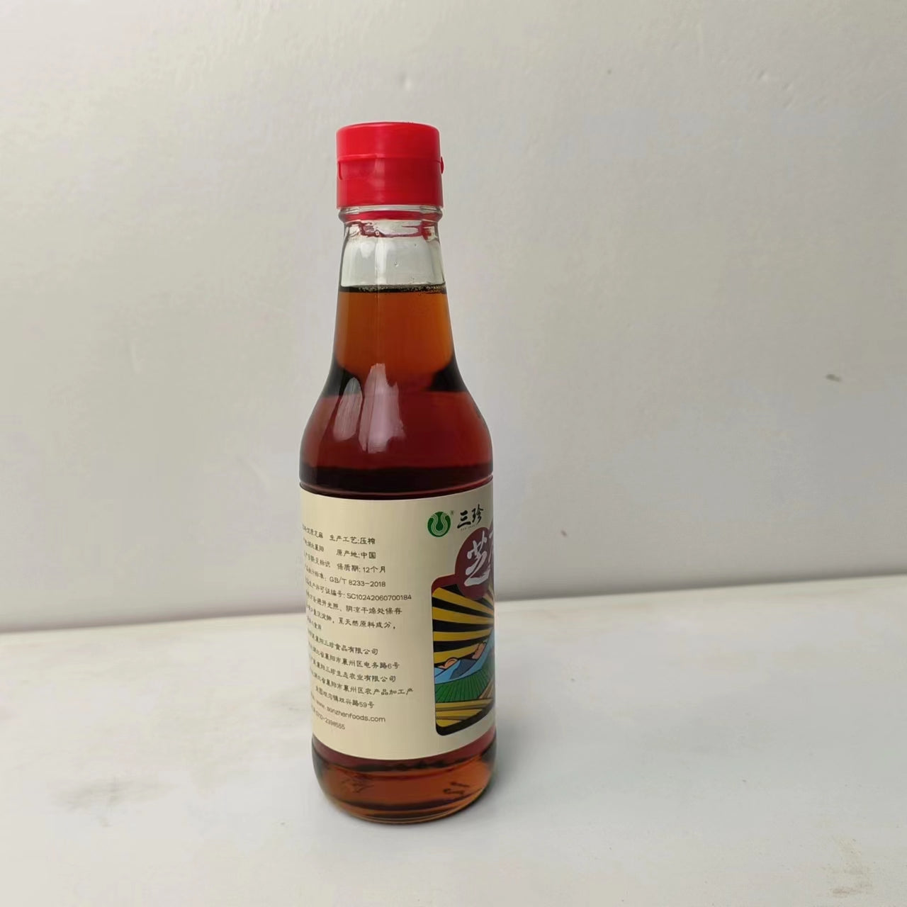 食用油系列：三珍芝麻香油250ml