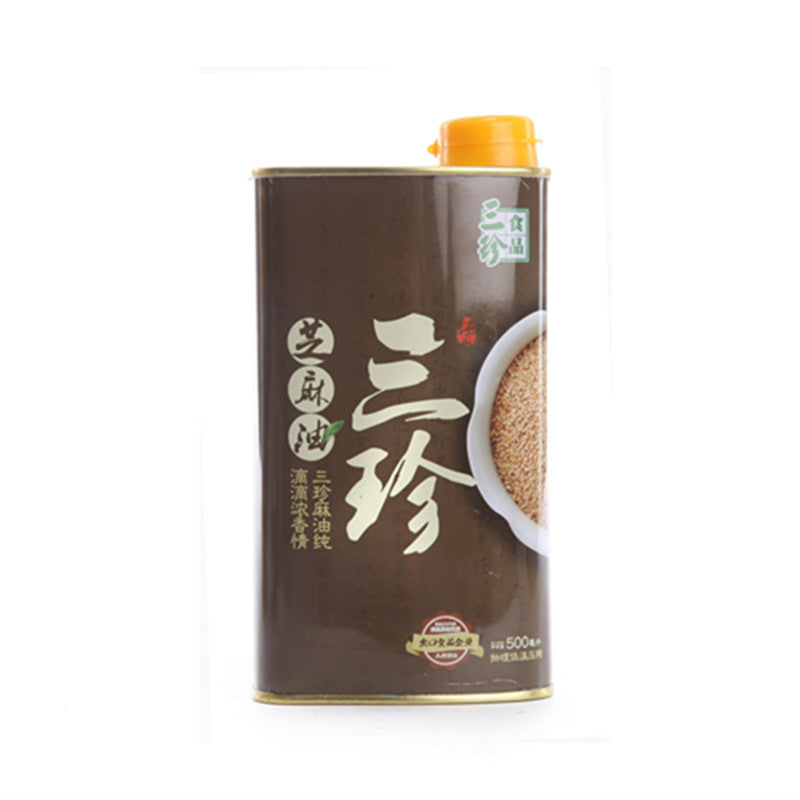 食用油系列：芝麻油压榨工艺头道油